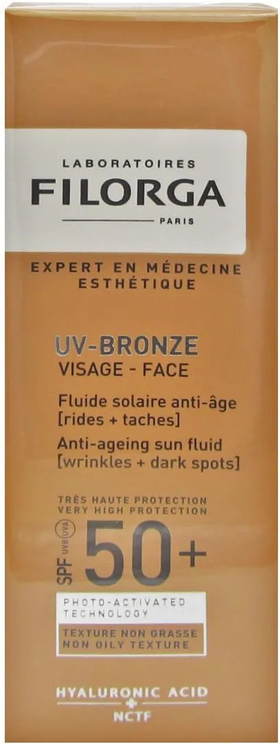 Солнцезащитный флюид для лица Filorga UV-Bronze SPF 50+ 40 мл
