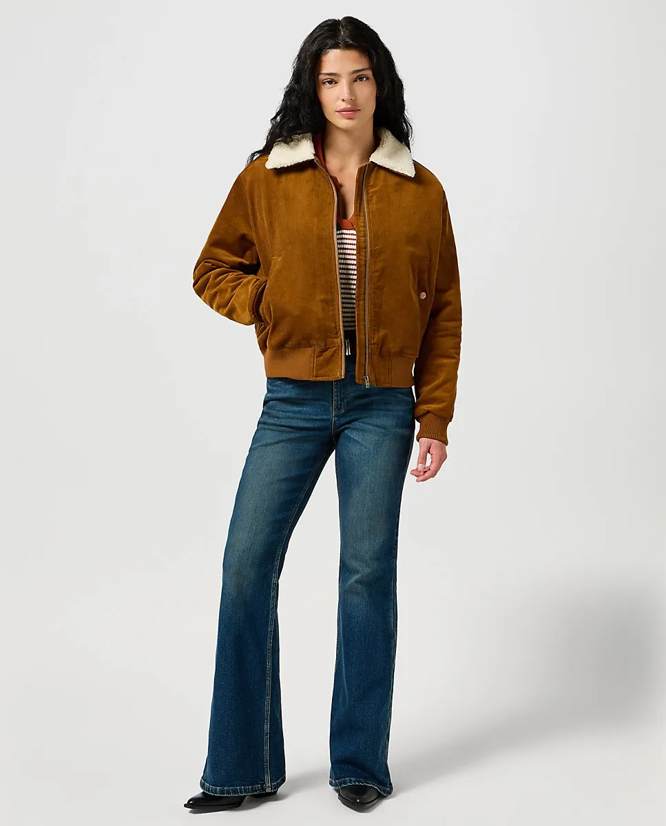 

Джинсы женские Fierce flare с высокой талией Wrangler, синий