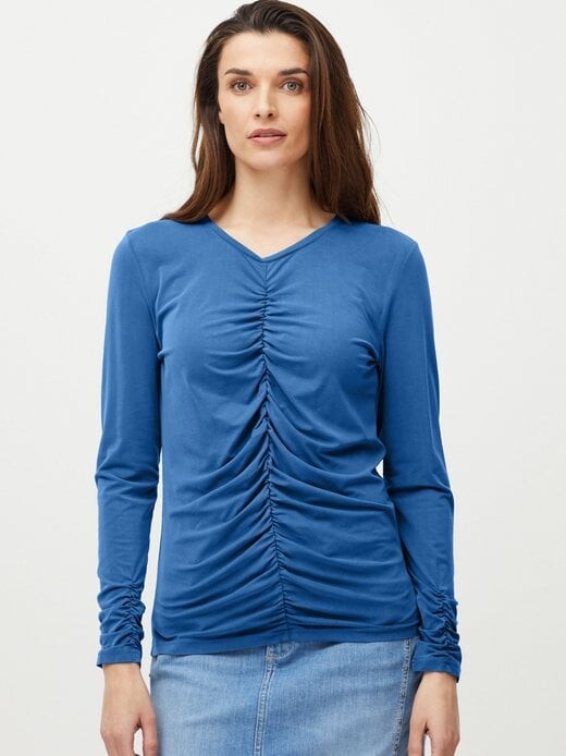 

Длинный рукав пзлиппа Pulz Jeans, синий