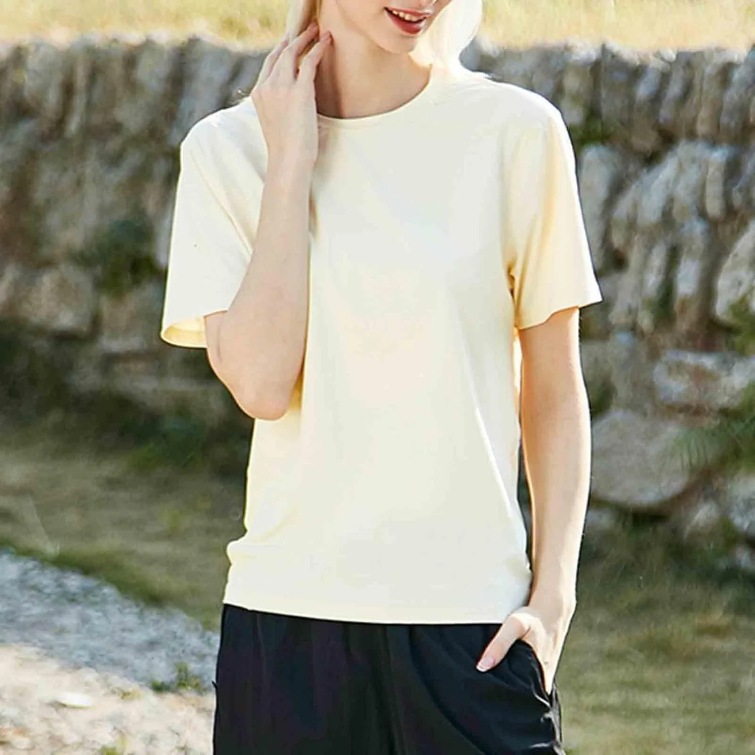 Футболка Unisex Quick Dry Ice Silk для бега и тренировок — фото 3