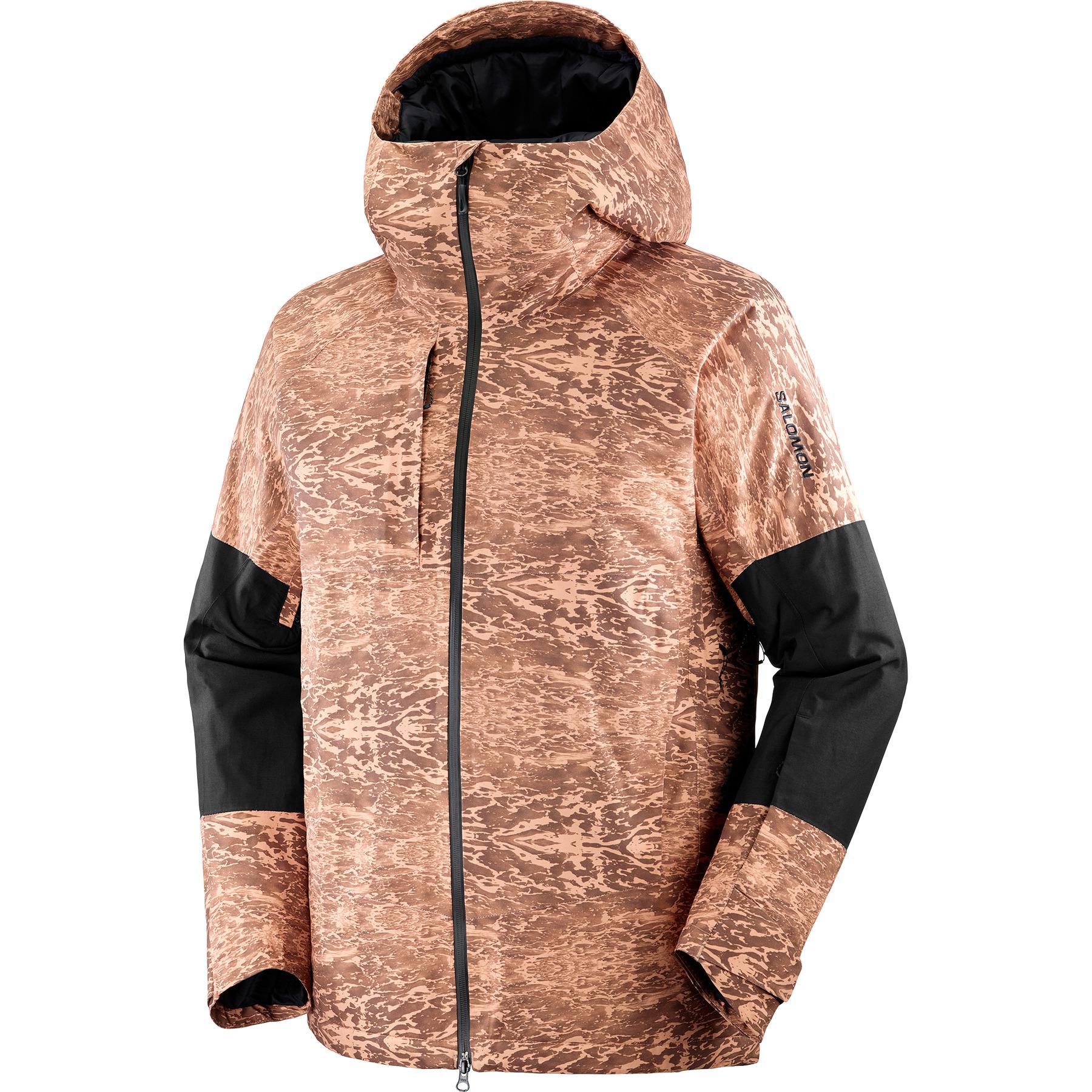

SALOMON Пуховик мужской коричневый, Brown