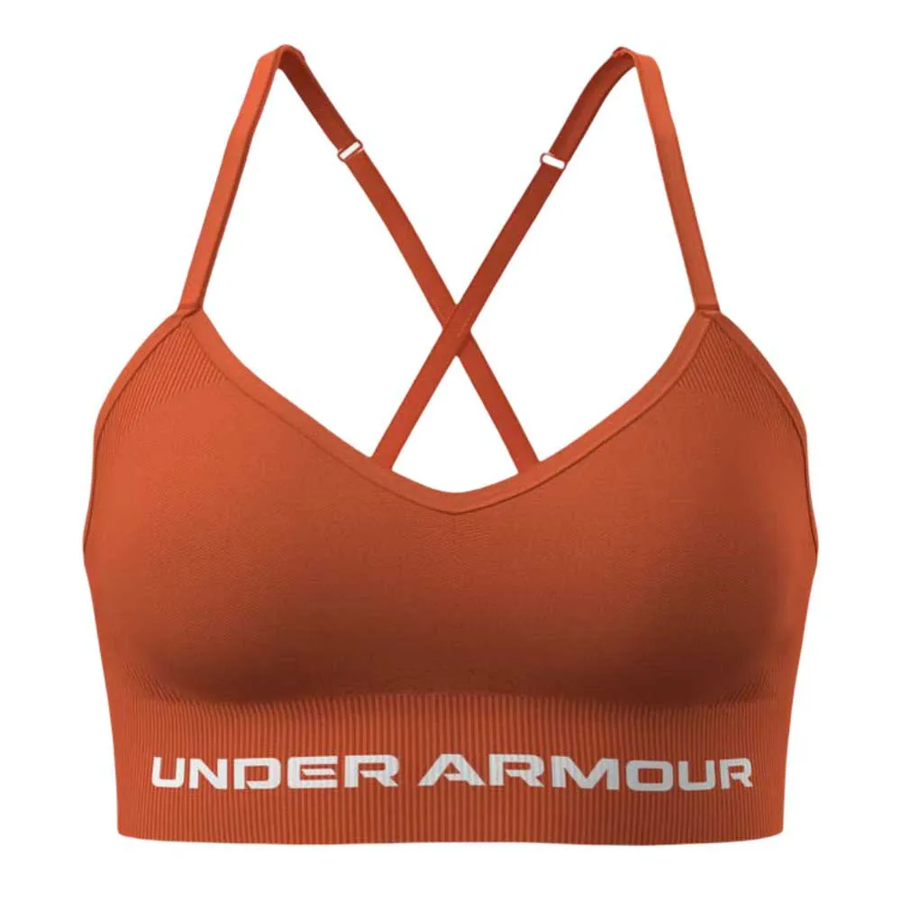 

Спортивный топ Under Armour Vanish seamless low support, оранжевый