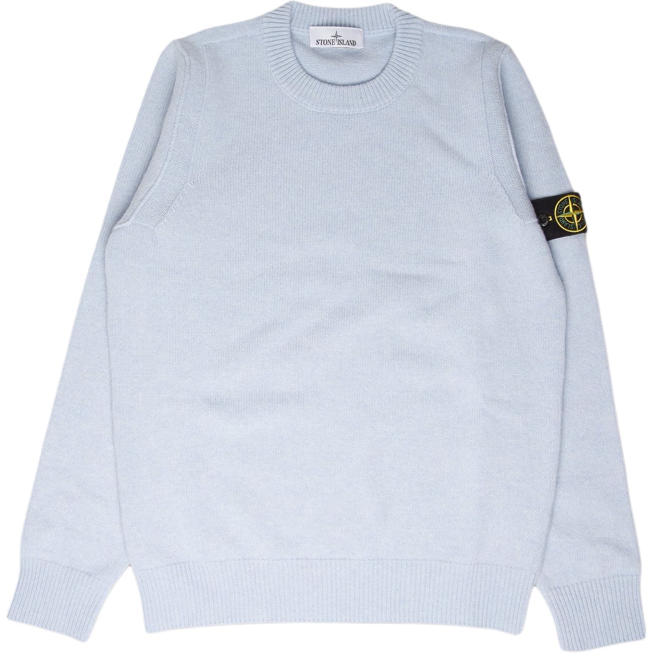 

Свитер с нашивкой-логотипом STONE ISLAND, Sky Color