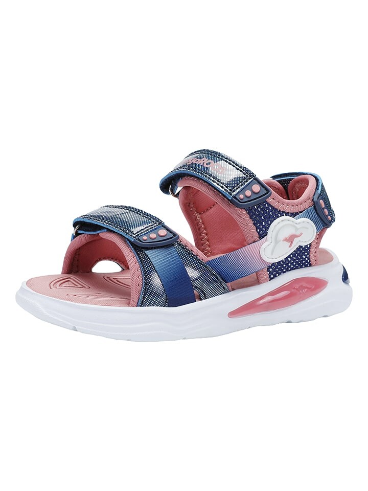 

Сандалии Kangaroos, цвет dunkelblau/rosa