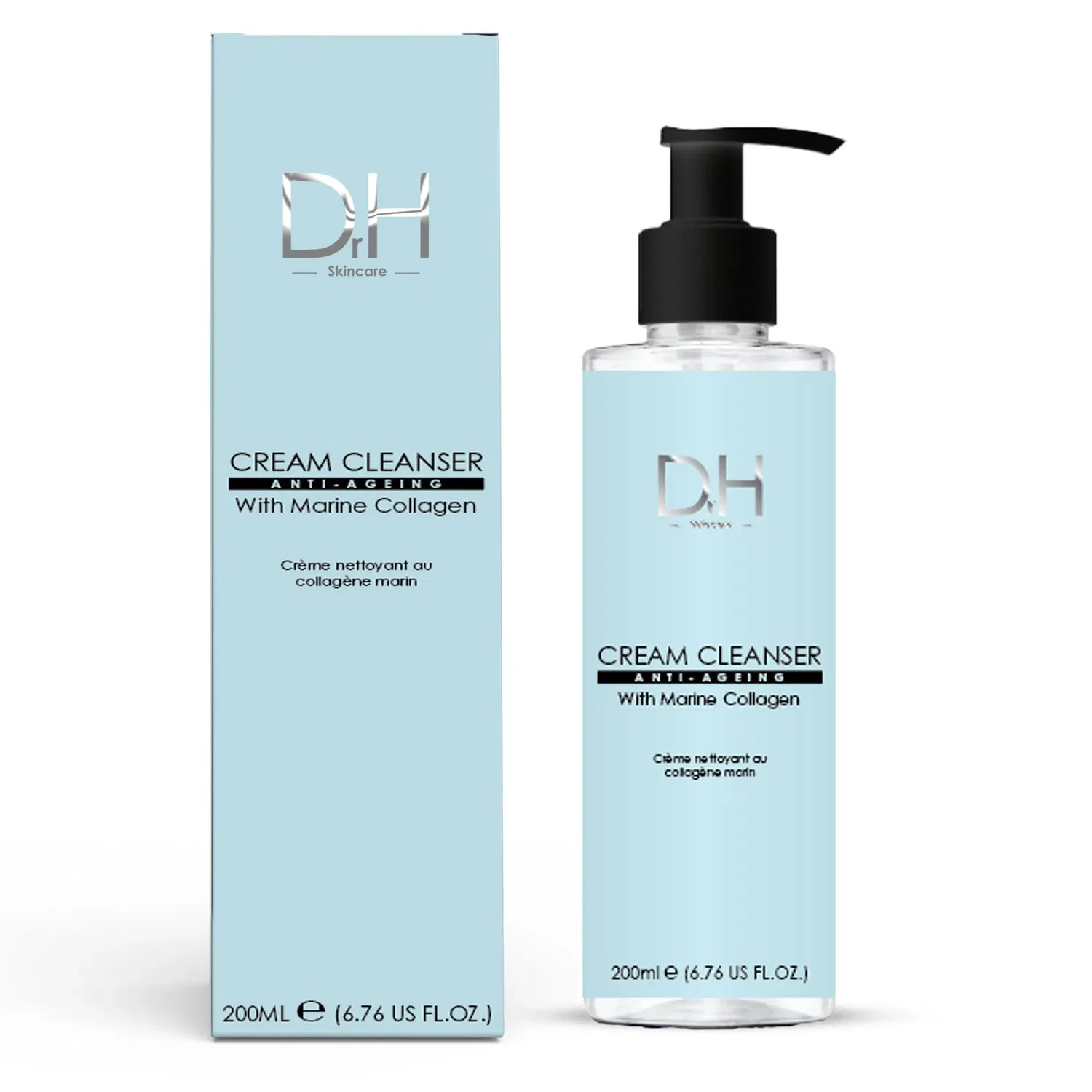 Крем для лица Skinchemists — Очищающее средство с морским коллагеном, 200 мл