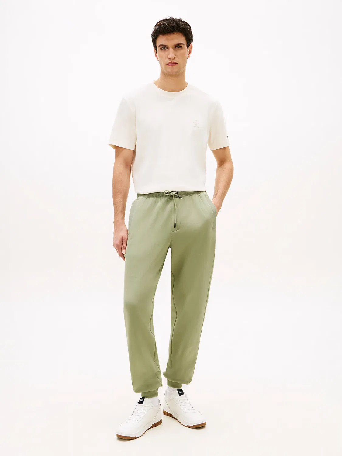 Обычные брюки Tommy Hilfiger, Pastel Green — фото 3