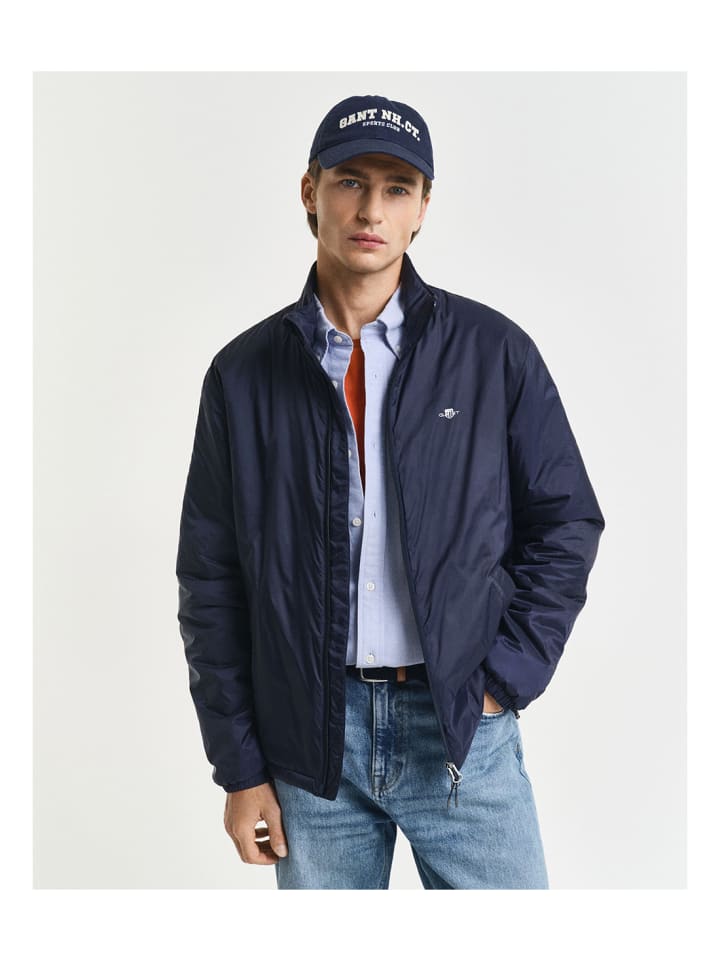 

Куртка синего цвета Gant