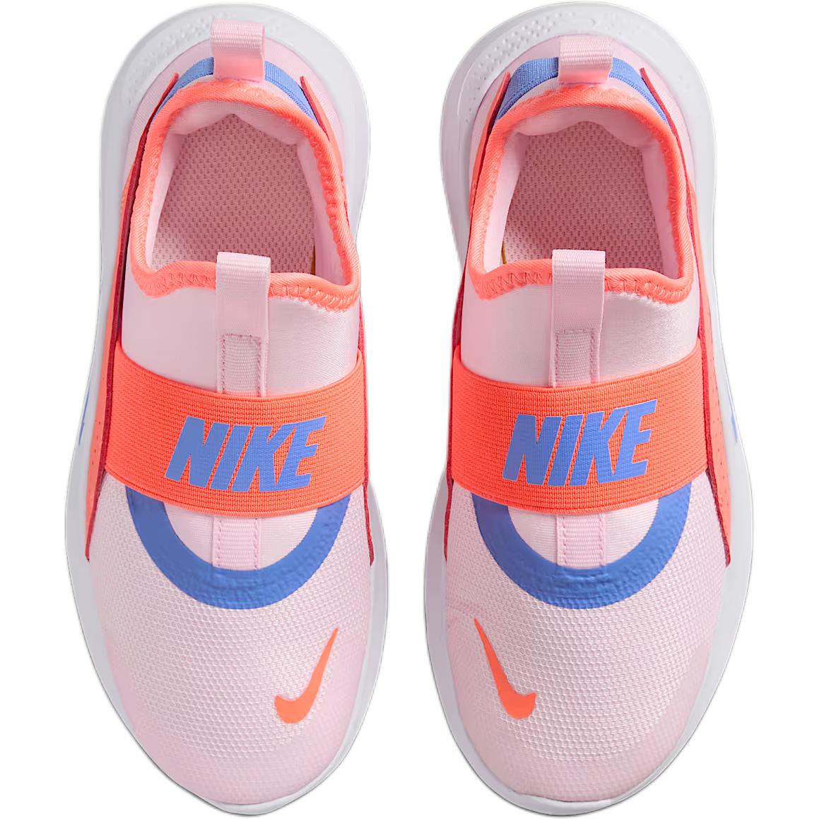 Детские кроссовки Flex Runner 4 для дошкольников Nike, розовый/белый/оранжевый/синий — фото 4