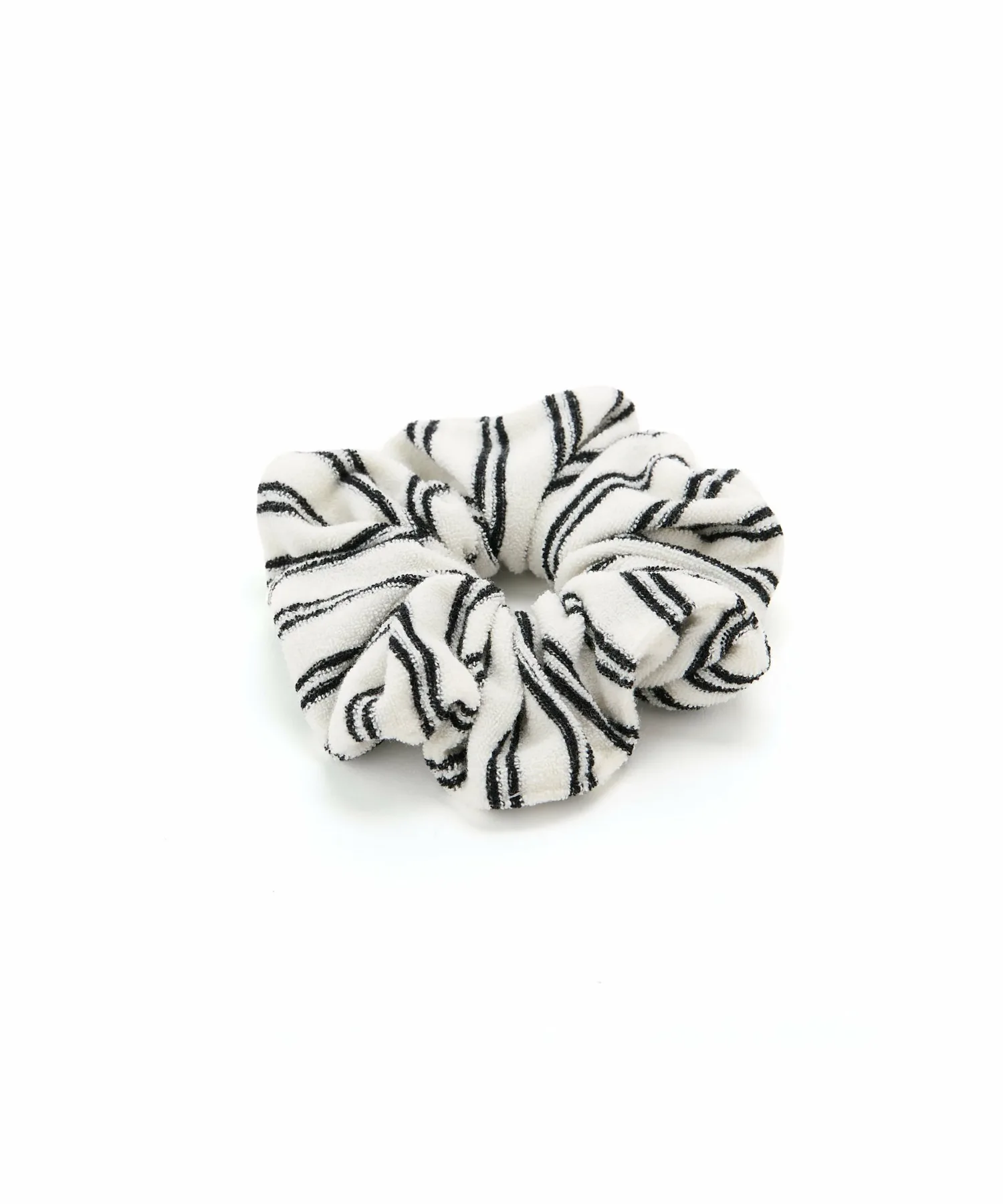 Резинка для волос в полоску Casselini, white