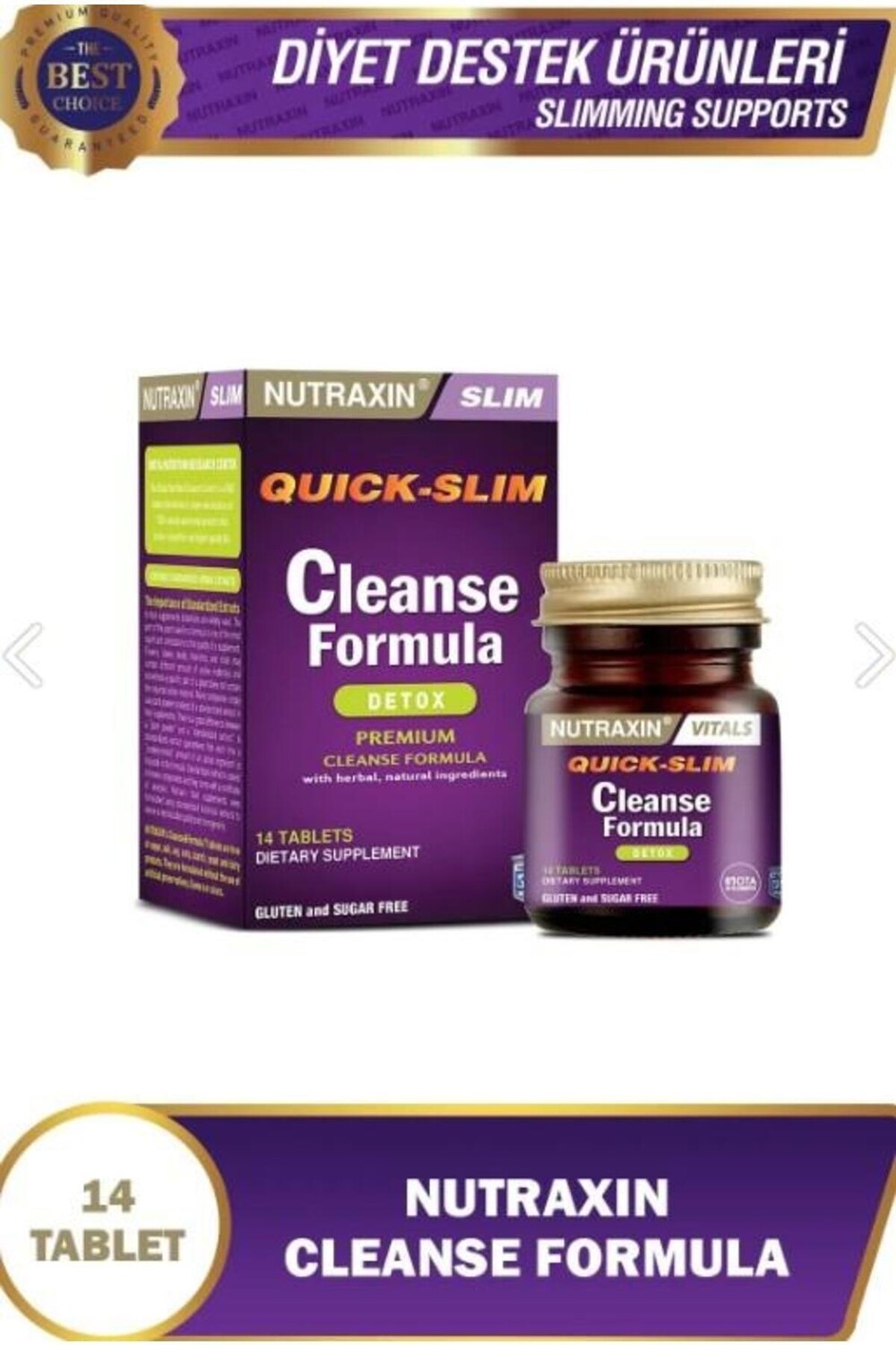 

Nutraxin Cleanse Formula 7 14 таблеток