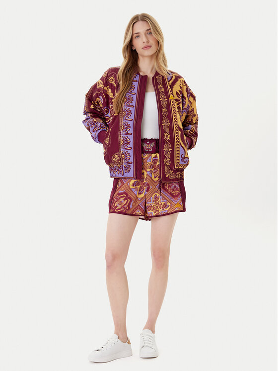 Демисезонная куртка oversize Farm Varsity JL8621 Adidas, мультиколор — фото 2