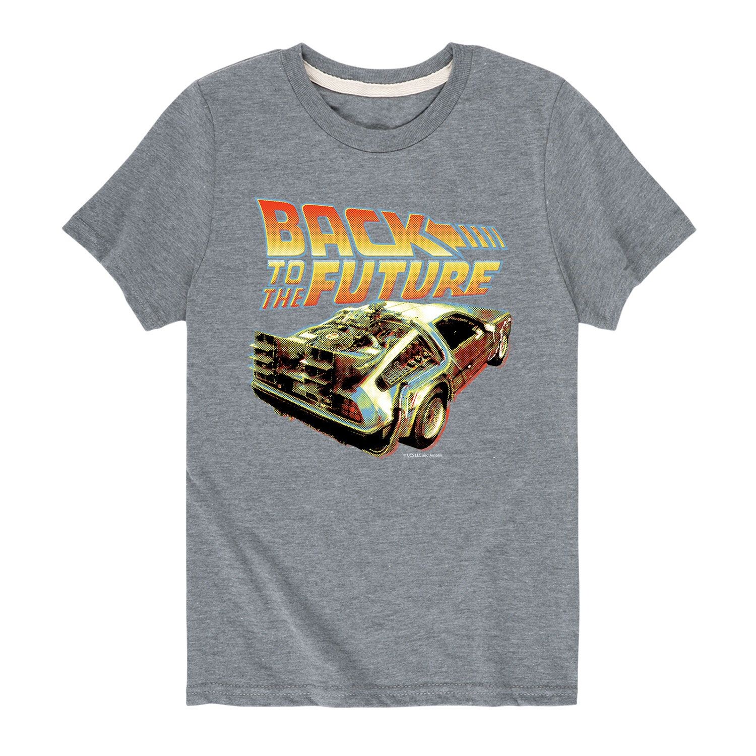 

Футболка Delorean для мальчиков 8–20 лет «Назад в будущее» Licensed Character, серый