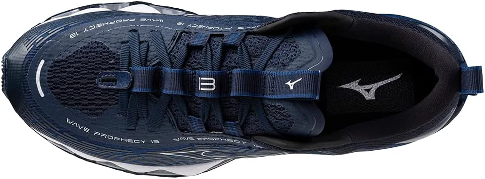 Мужские кроссовки Mizuno Wave Prophecy 13, темно-синий/белый — фото 3