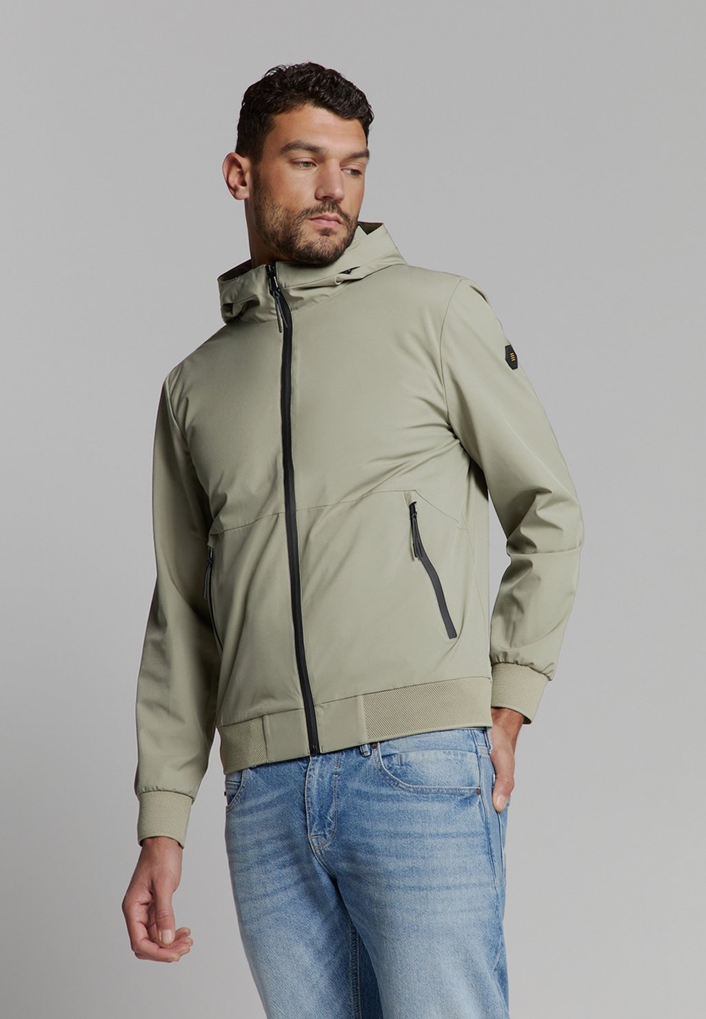 

Летняя куртка HOODED NO EXCESS, хаки