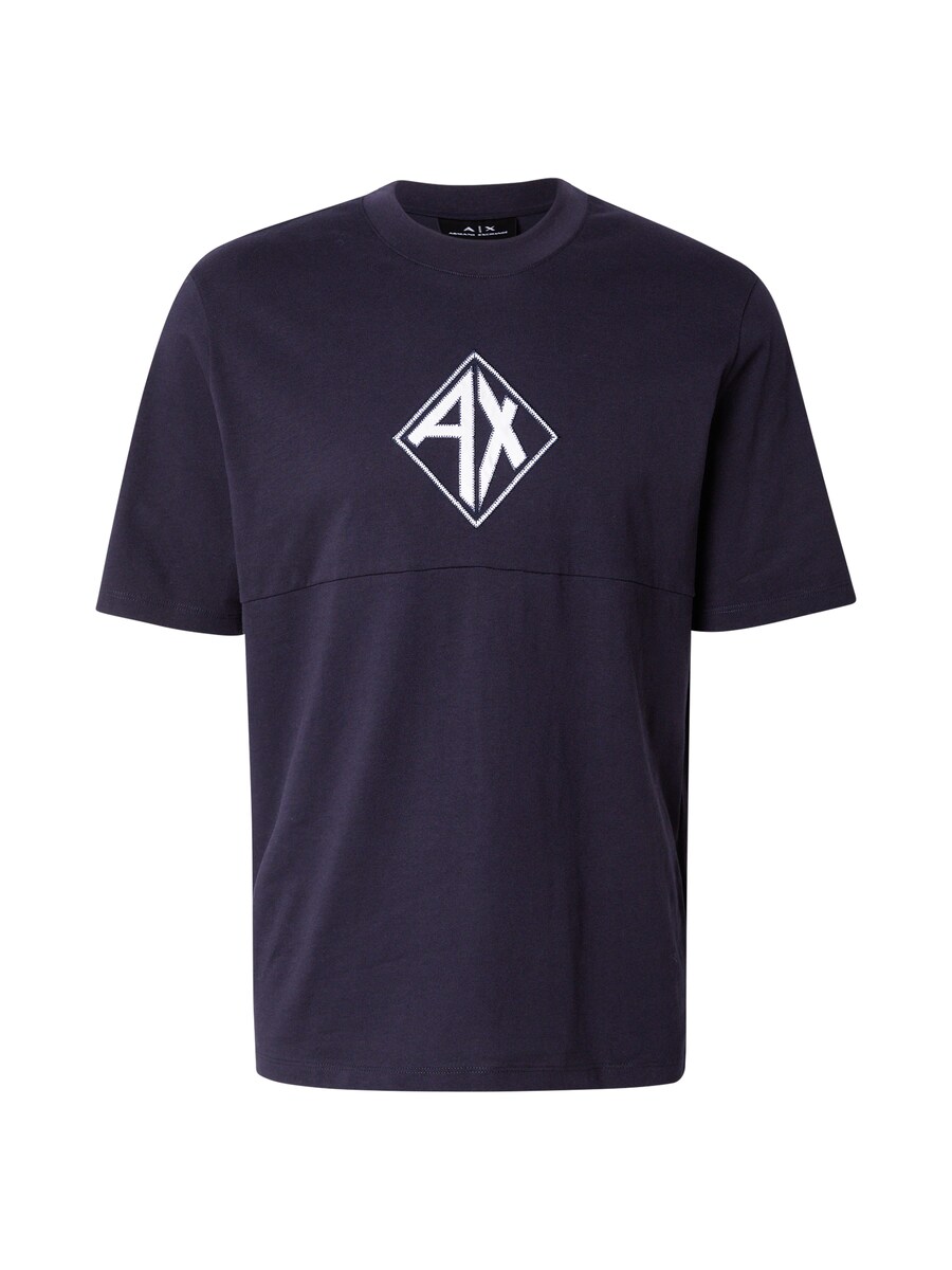 

Классическая футболка ARMANI EXCHANGE Shirt JUMPER, темно-синий