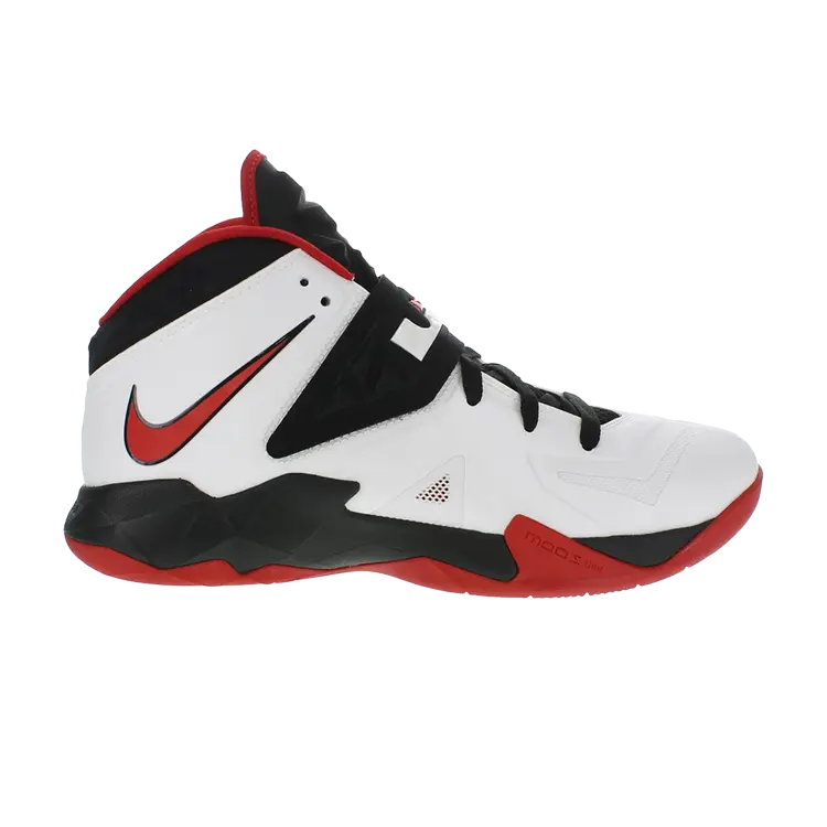 

Кроссовки Nike LeBron Zoom Soldier 7 'White Red Black', белый