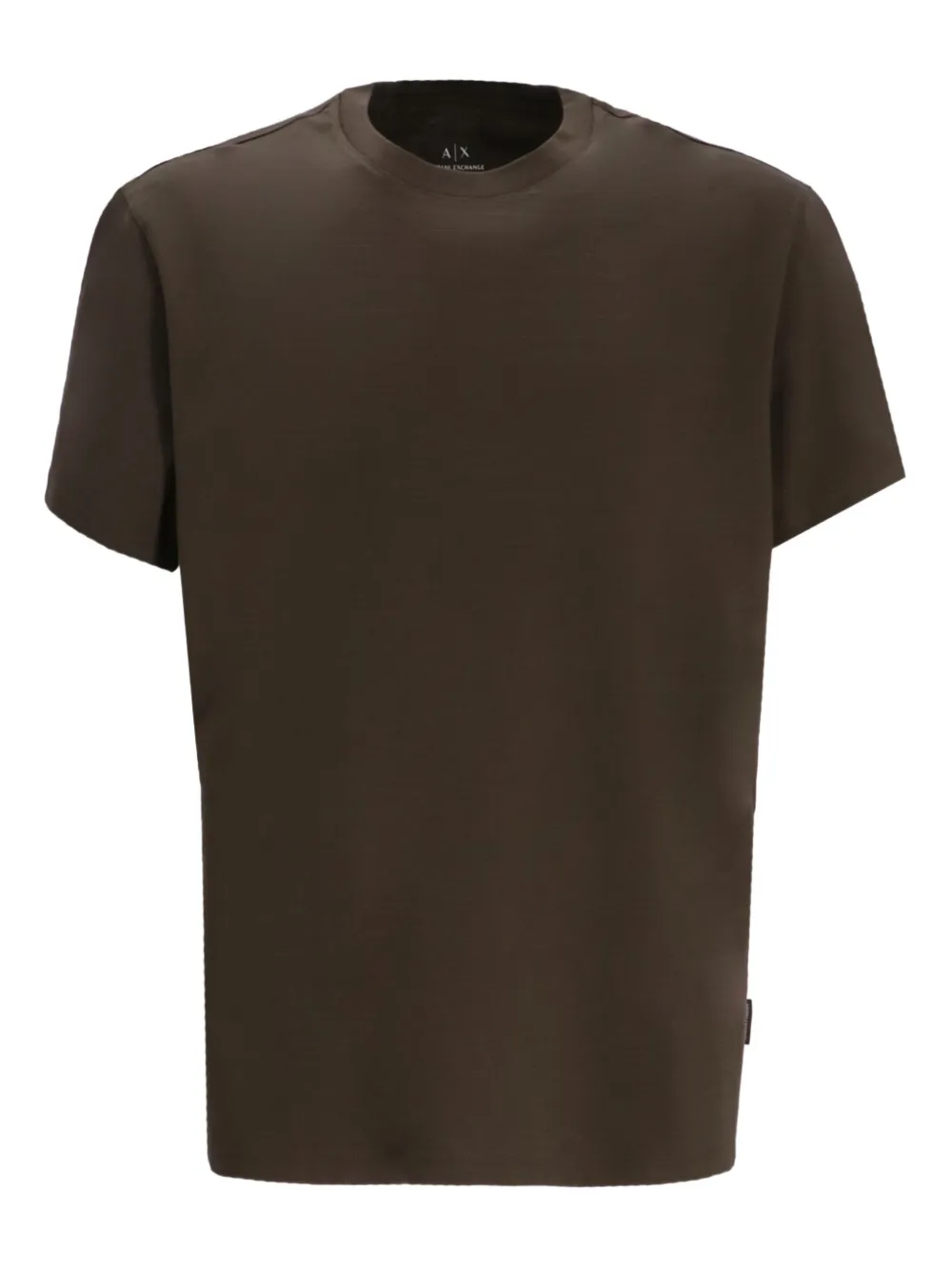 

Хлопковая футболка Armani Exchange, коричневый