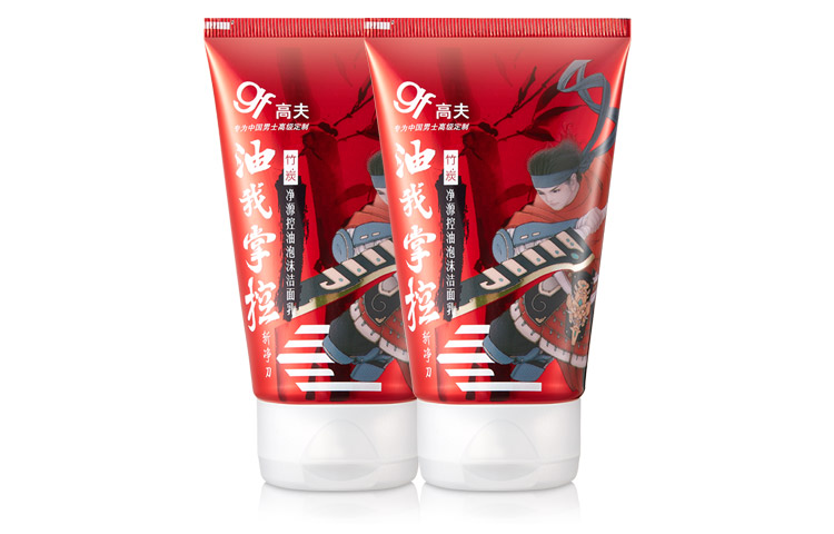 

Очищающая пенка для лица gaofu pure source для контроля жира Gf