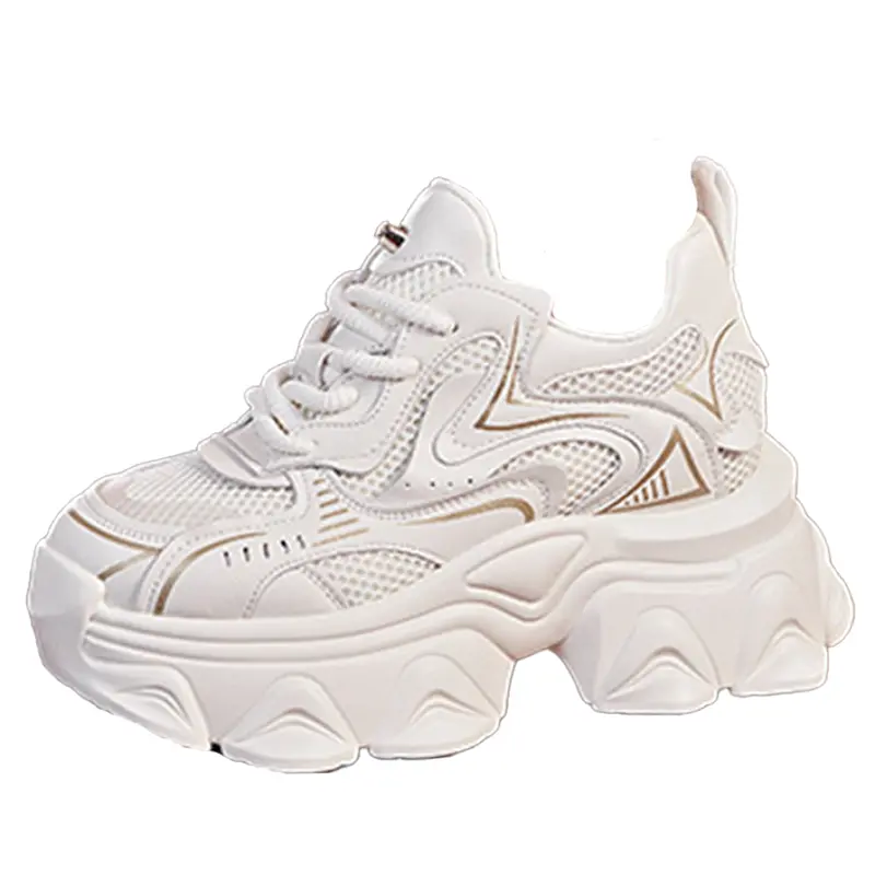 

Кроссовки NRDROFFICIAL Chunky Sneakers Women's Low-Top, Белый, Кроссовки NRDROFFICIAL Chunky Sneakers Women's Low-Top