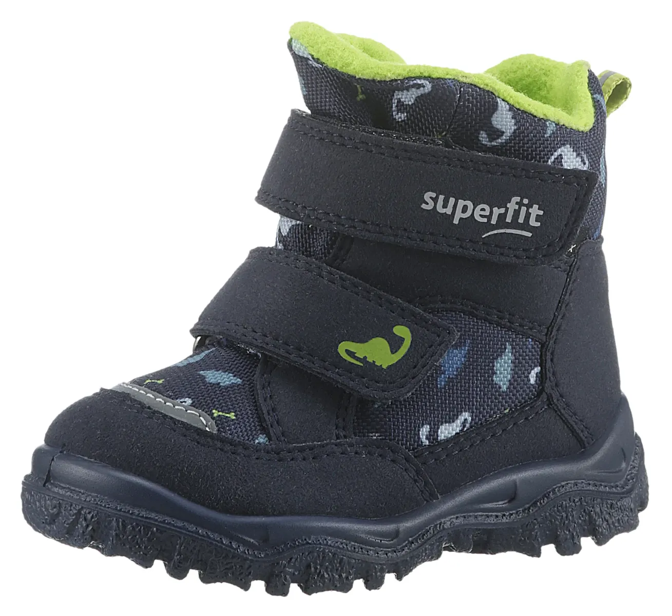 

Ботинки Superfit на липучке "HUSKY1 WMS: средний", зимние ботинки, зимние ботинки с водоотталкивающей мембраной GORE TEX, темно-синий