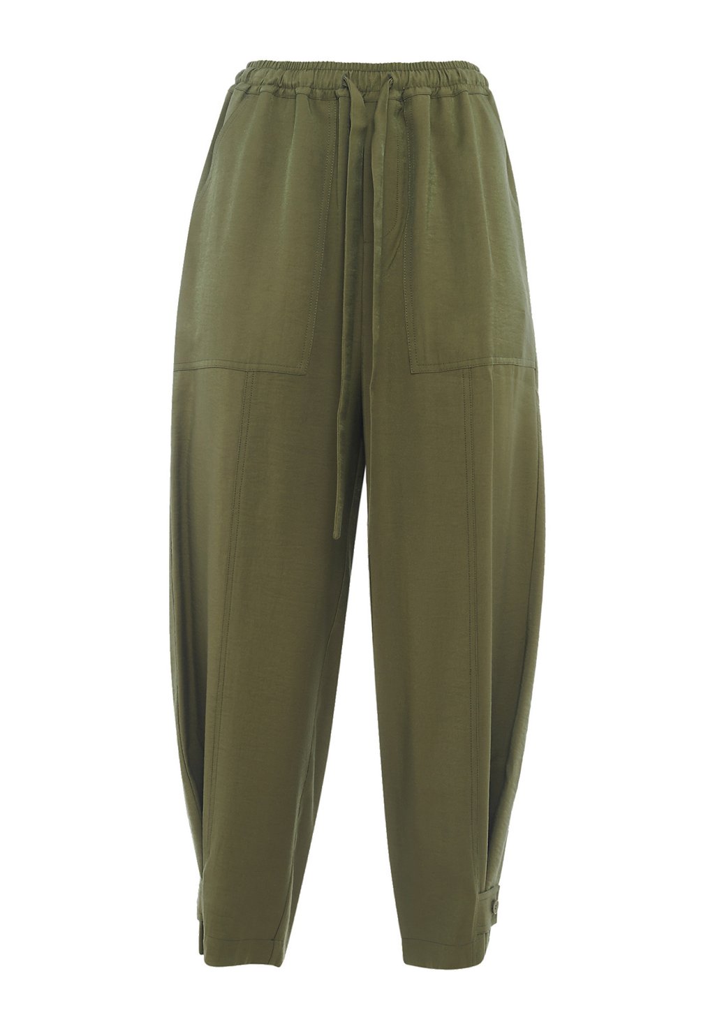

Брюки WITH DRAWSTRING Manila Grace, темно-зеленый