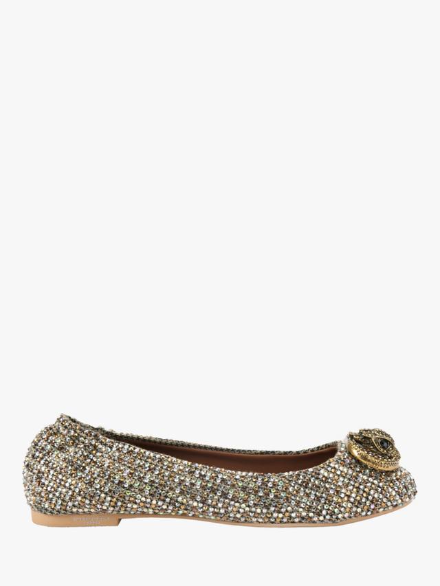 Chelsea балетки с декоративными элементами Kurt Geiger London, Gold