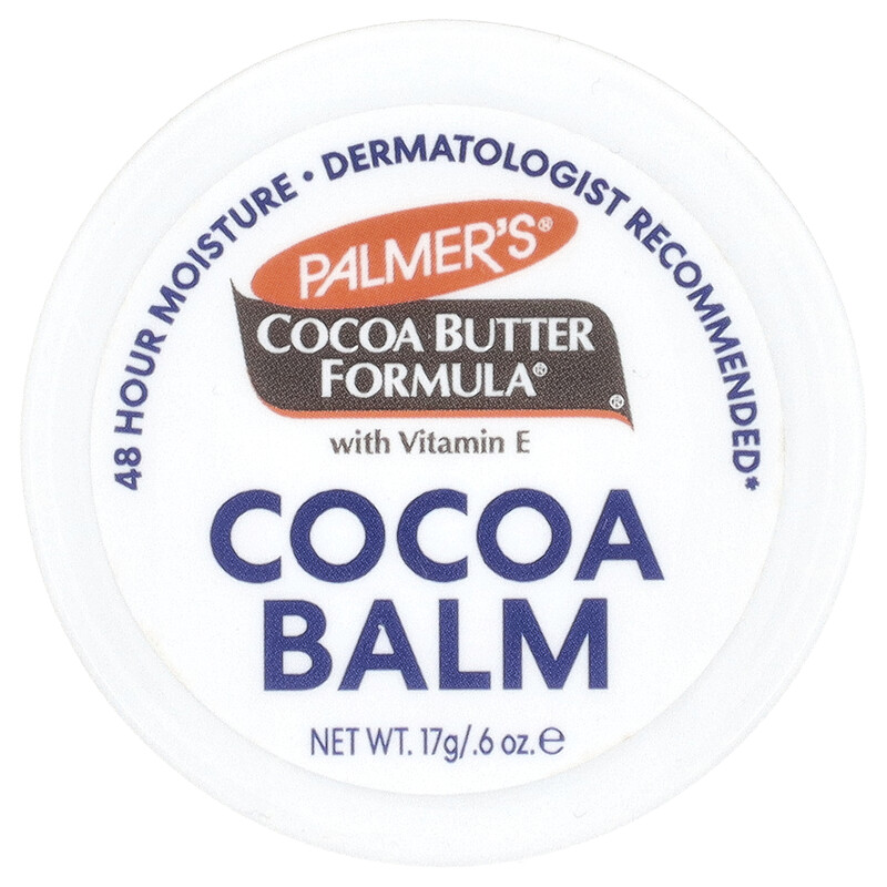 

Palmer's, Cocoa Butter Formula с витамином E, какао-бальзам, 17 г (0,6 унции)