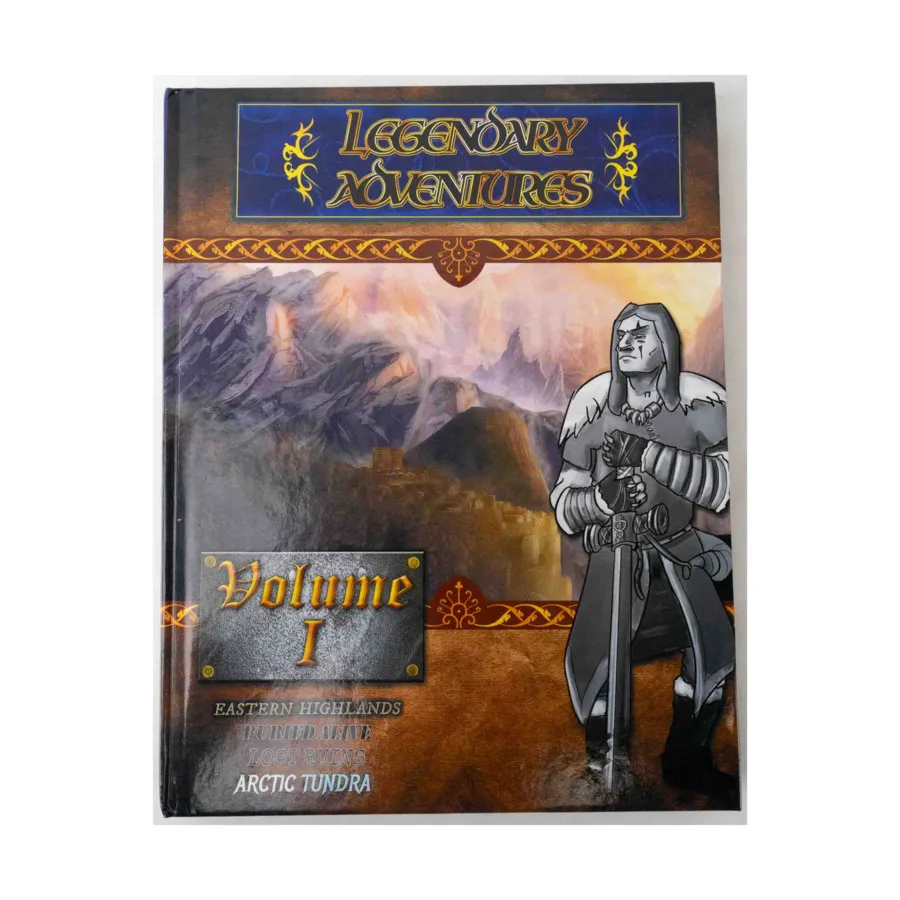 

Legendary Adventures - Volume I (POD, Standard Color), Role Playing Games (Deep Dark Designs), твердый переплет