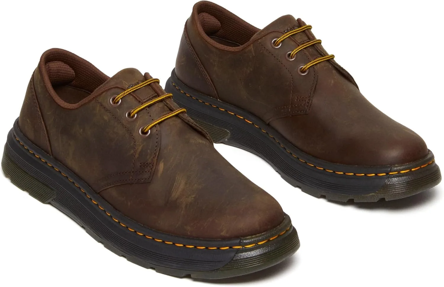 Ботинки Dr. Martens Unisex Crewson Lo 3 Eye Shoe Oxford, мультиколор — фото 2