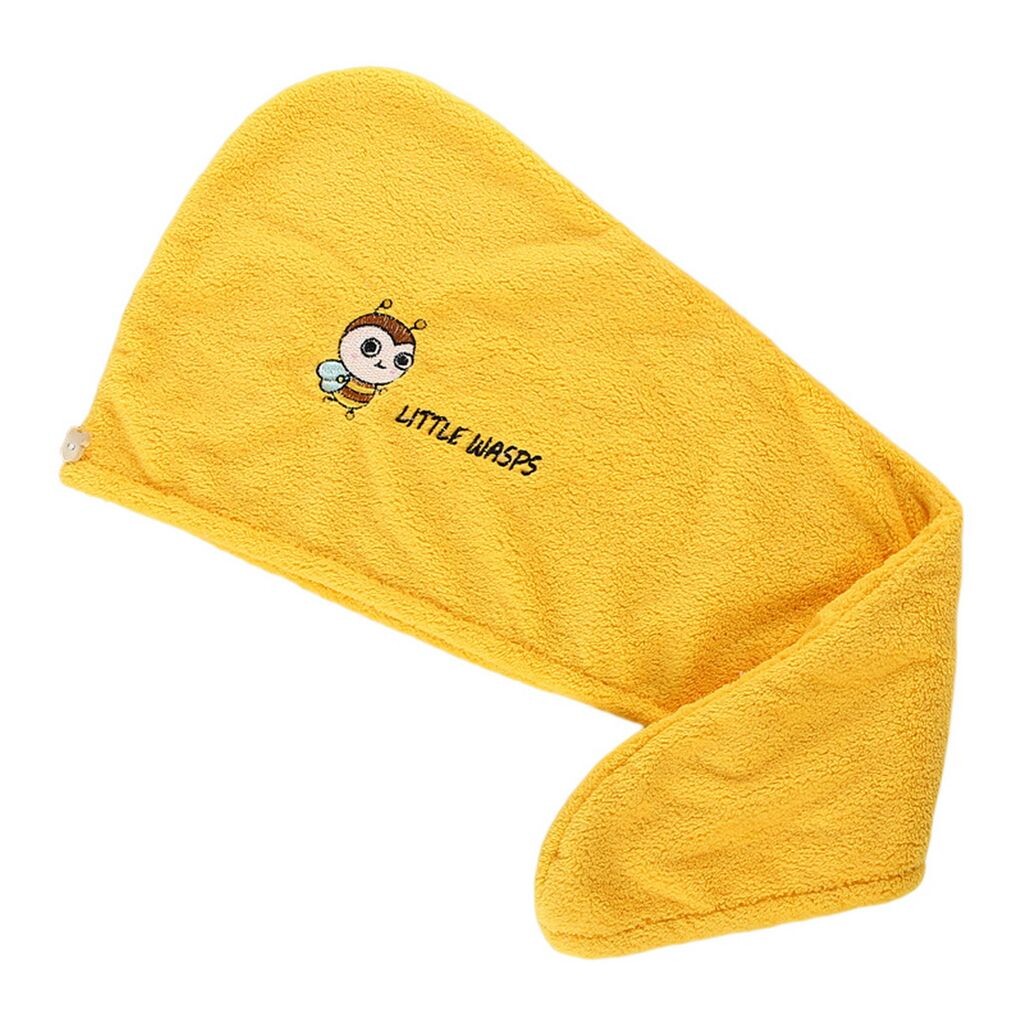 

Полотенце для покачивания волос, мягкий удобный супервпитывающий фен из кораллового флиса для дома, фиолетовый Stuttg, желтый