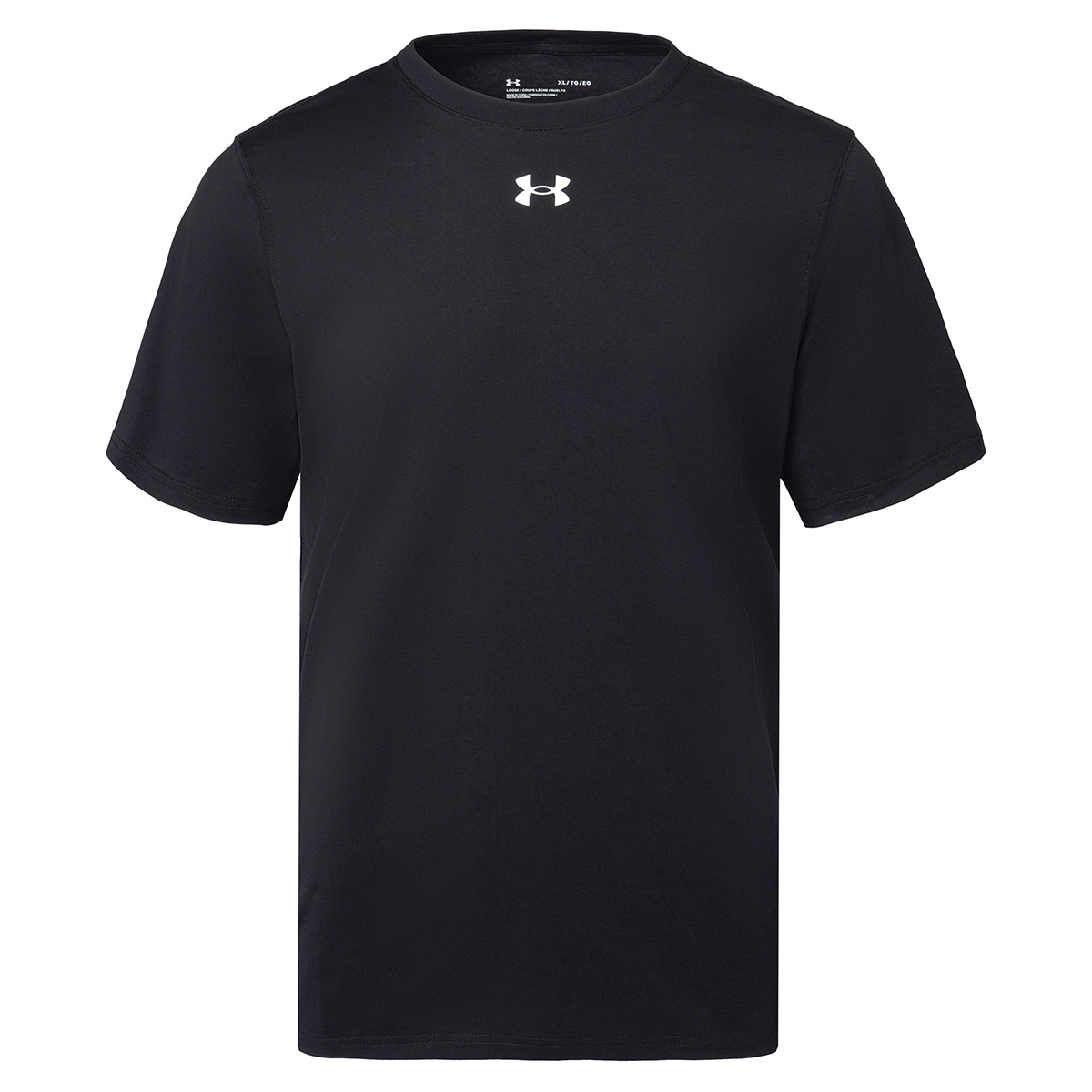 

Under Armour Футболка унисекс черная, Черный, Under Armour Футболка унисекс черная