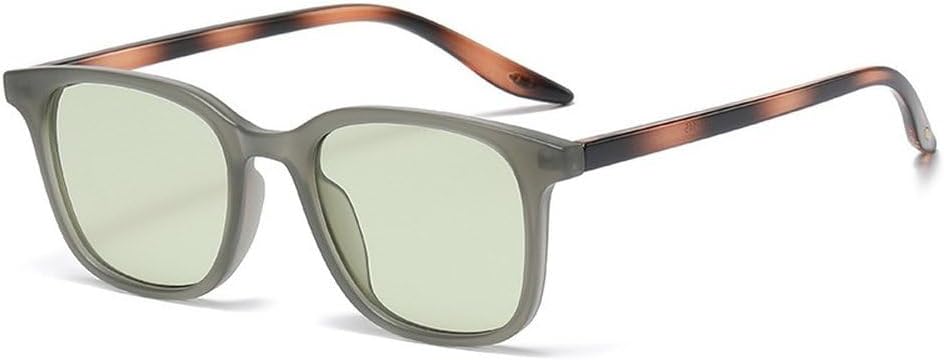 

Популярные модные квадратные женские солнцезащитные очки в стиле ретро с контрастными цветовыми оттенками и защитой от УФ-излучения UV400. Мужские трендовые матовые градиентные солнцезащитные очки SKFGNX, Matte Grey Green