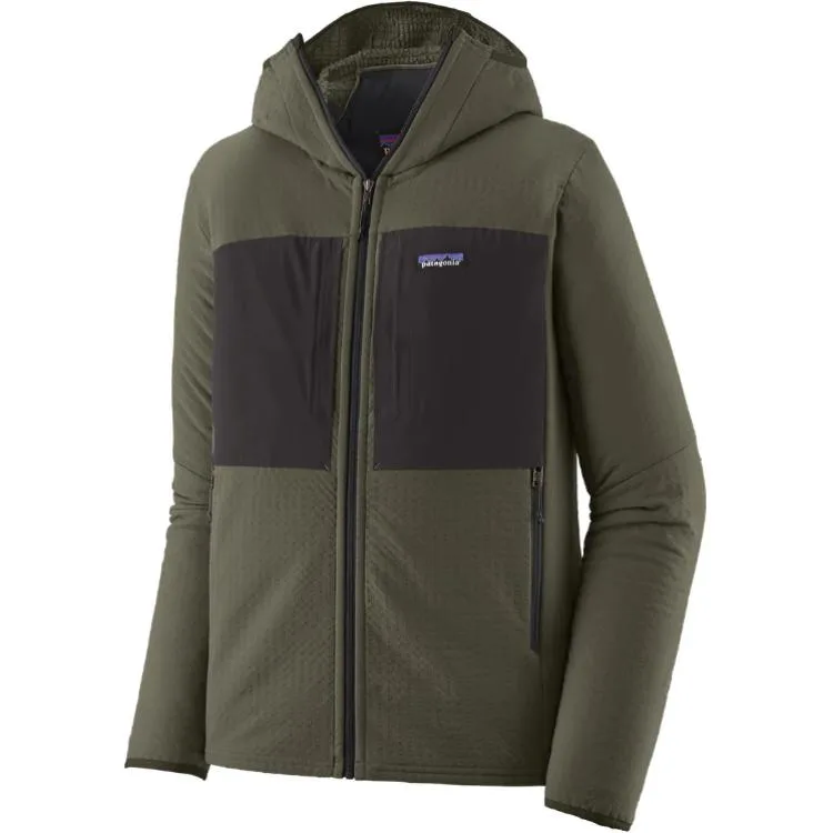 Куртка с капюшоном на молнии R2 TechFace Patagonia, Pine Needle Green/PNGR