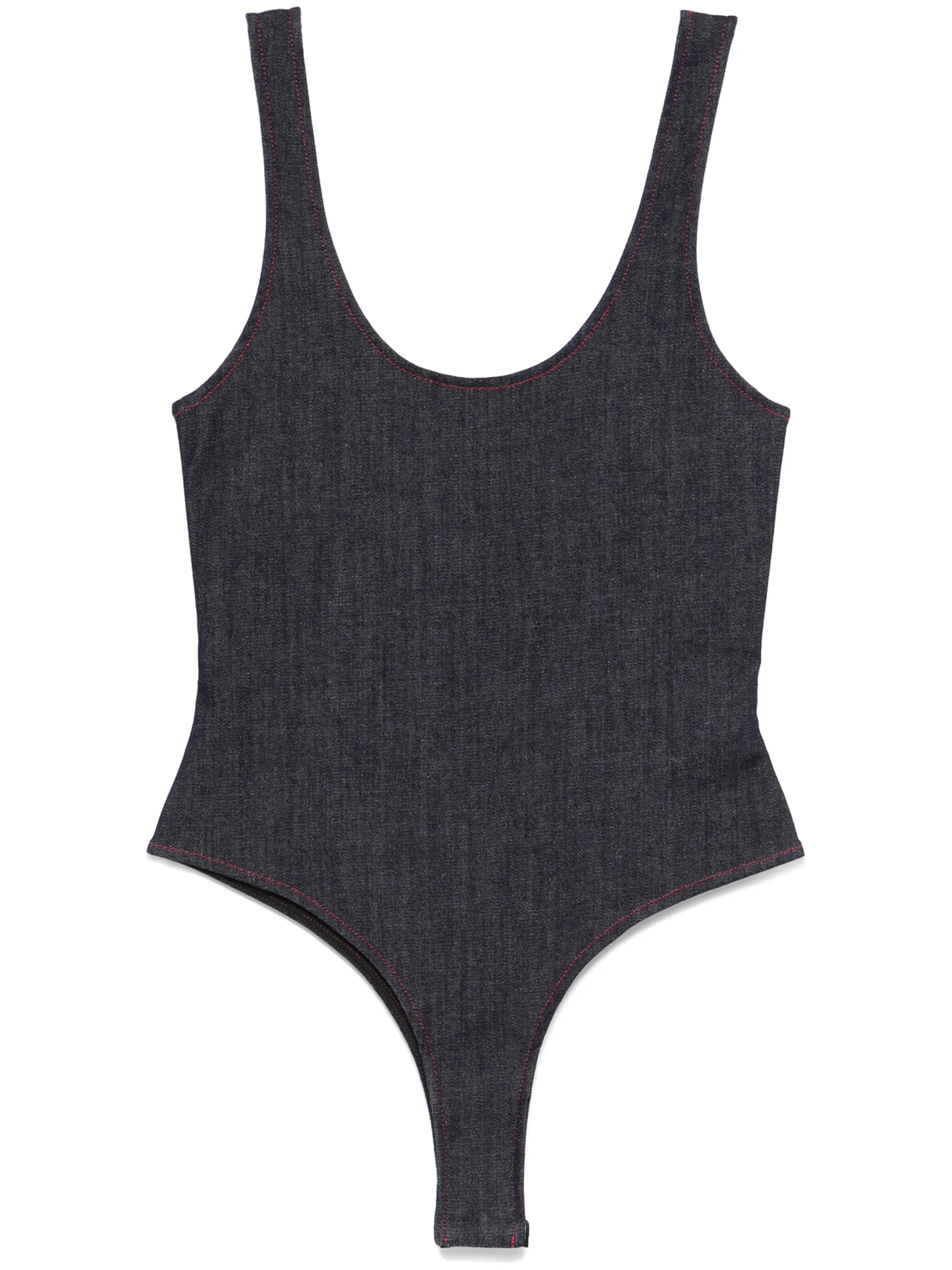 

Джинсовое боди Alaïa, синий