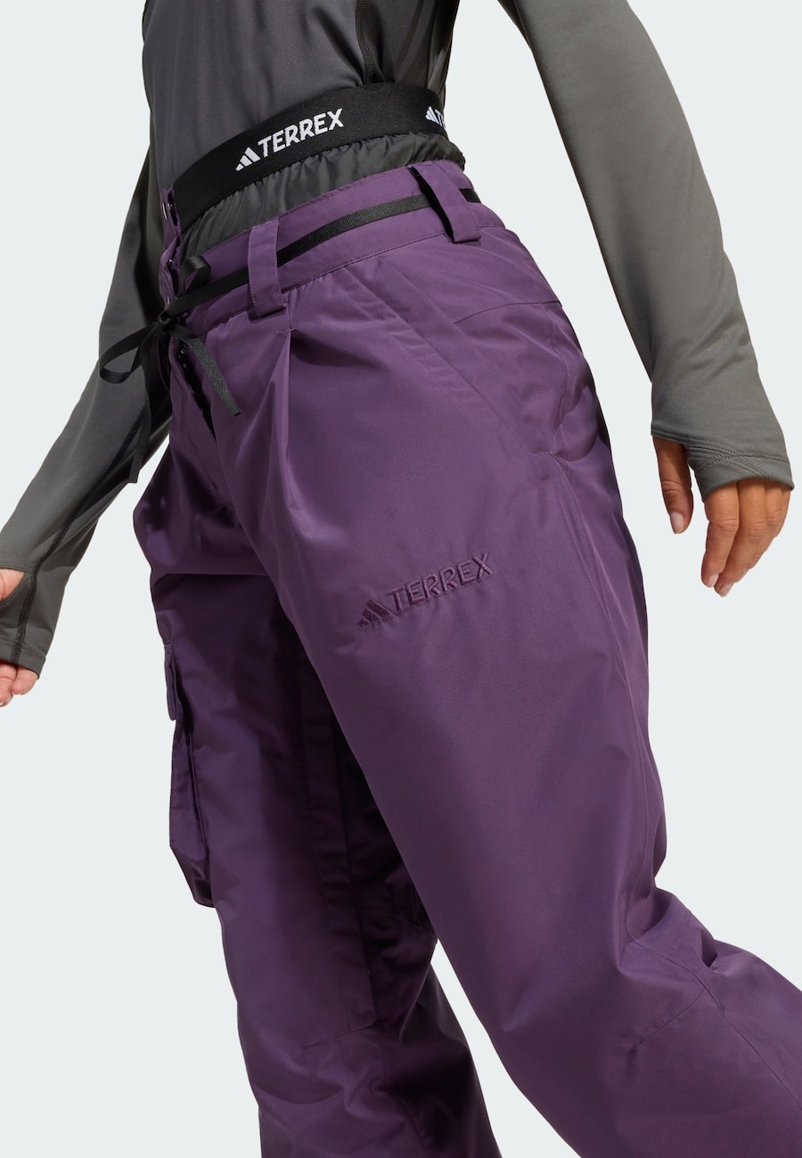 Обычные спортивные штаны ADIDAS TERREX Xploric, баклажановый — фото 4