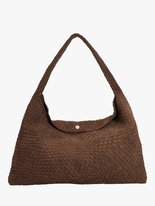 

Deliberate Extra Large плетеная сумка через плечо Dune London, Dark Brown