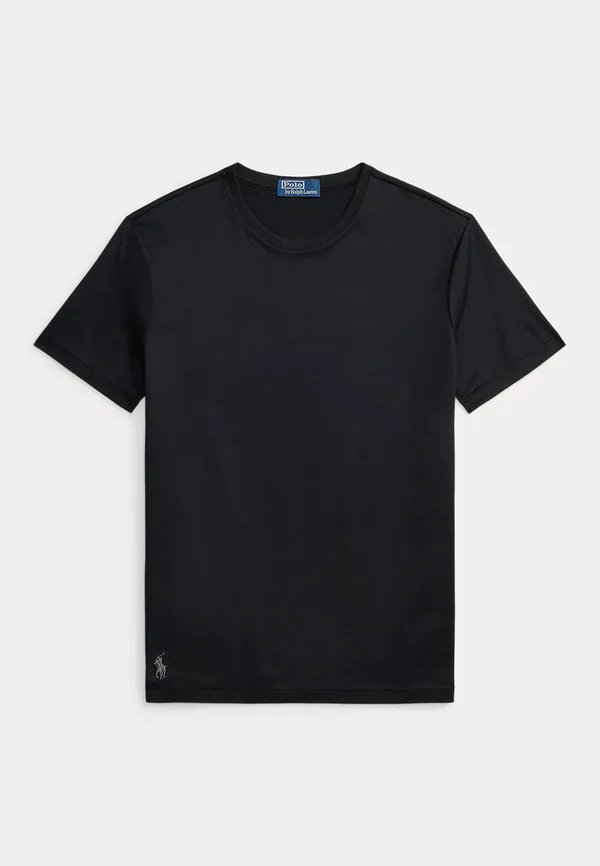 Футболка стандартного кроя lisle, базовая футболка Polo Ralph Lauren, Polo Black — фото 4
