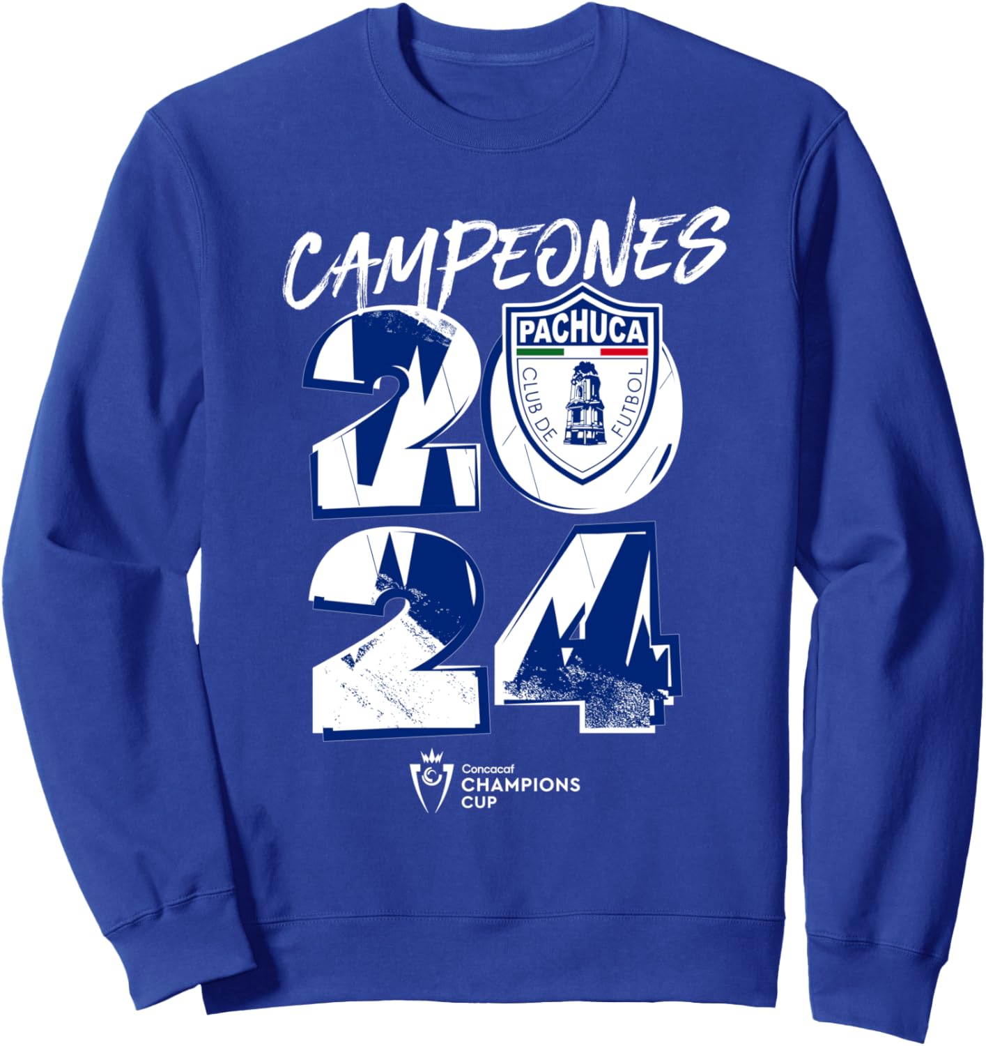 

Пачука - чемпионы! - Толстовка Лиги чемпионов КОНКАКАФ Concacaf Champions League, синий