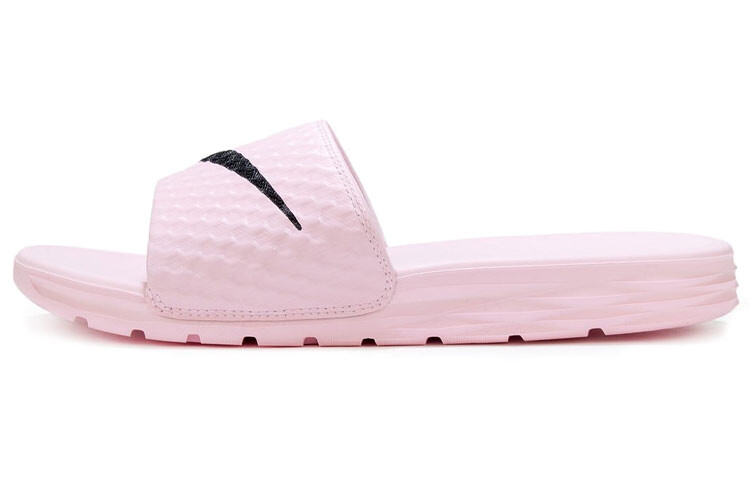 Шлепанцы и сланцы Nike Benassi Solarsoft 'Peism Pink Black' Women's