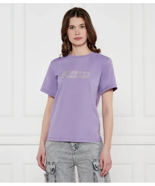 

Футболка Regular fit Patrizia Pepe, фиолетовый