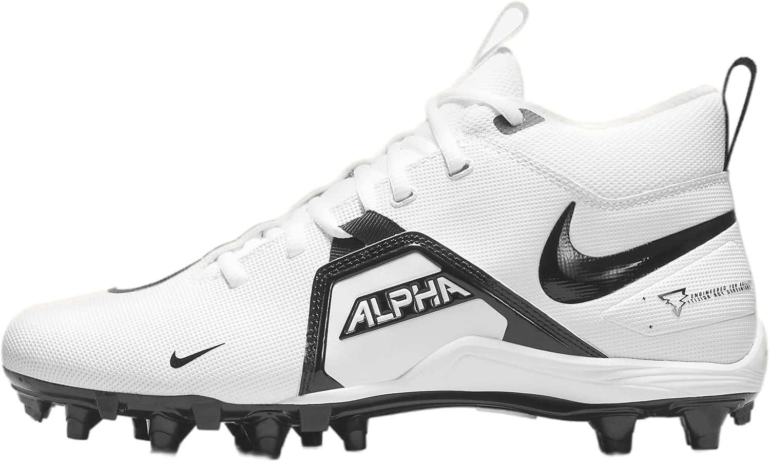 

Футбольные бутсы Nike Men's Alpha Menace Varsity 3, White/Black 100