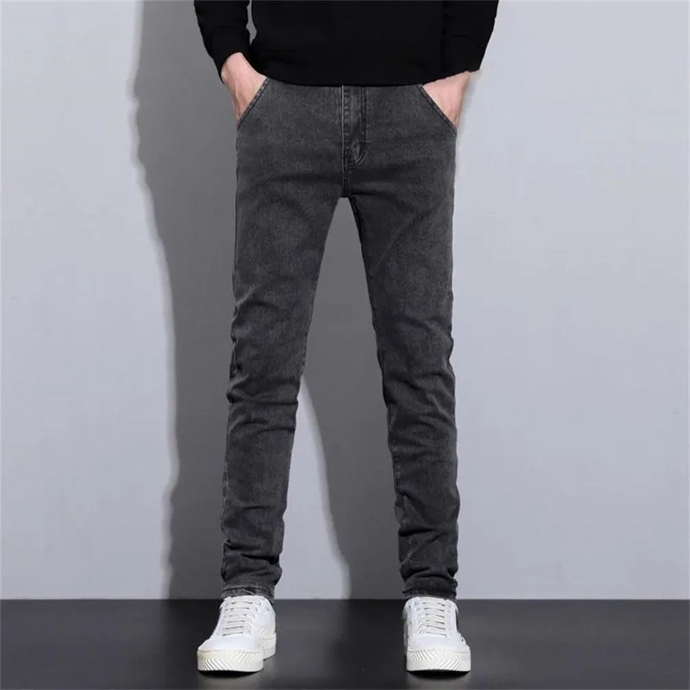 Джинсы, Cotton Washed Denim, Blackgray9 — фото 2