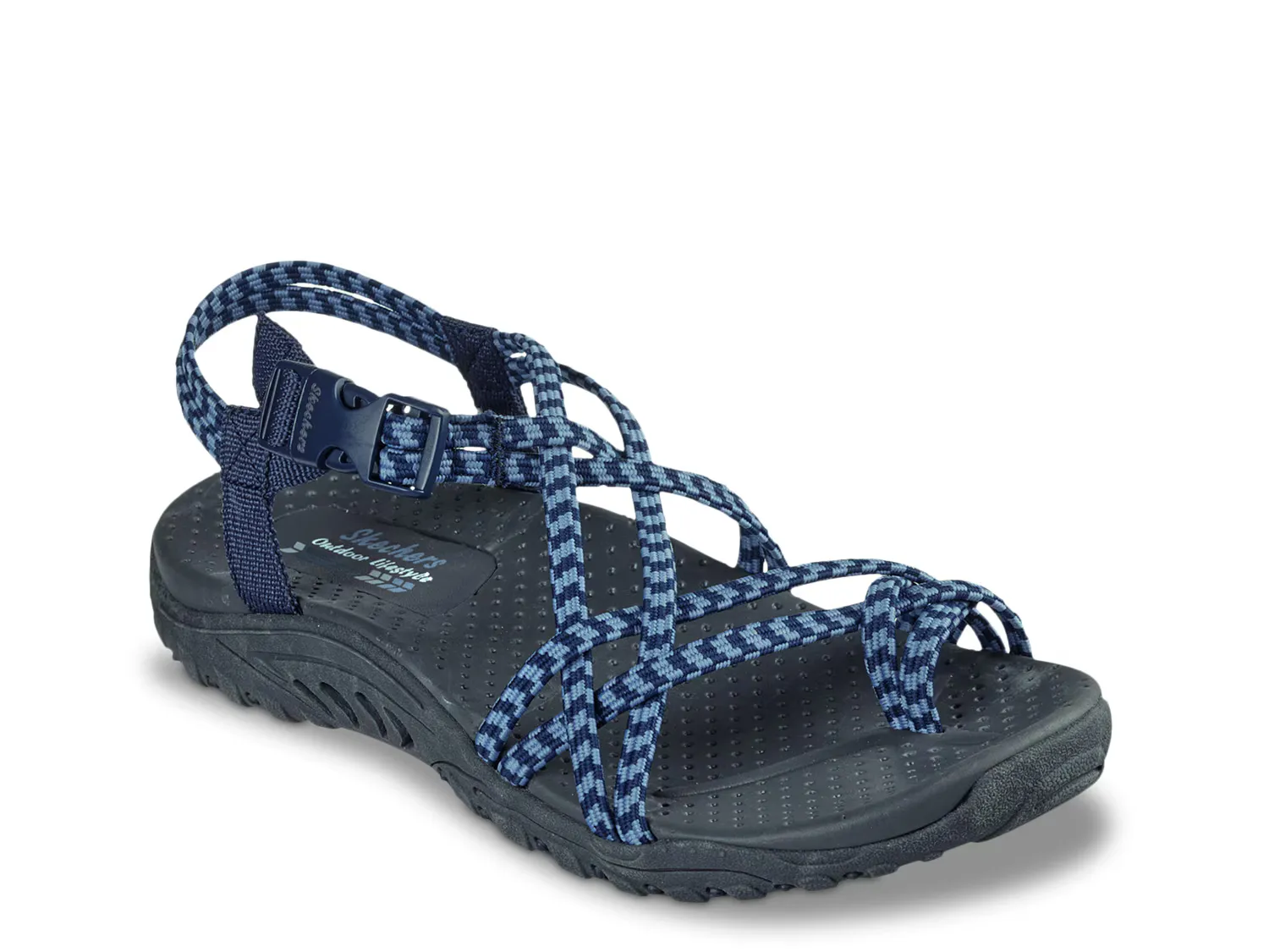 

Сандалии Reggae Perfect Duo Sandal Skechers, темно-синий/светло-синий