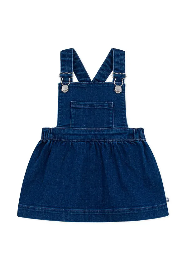 Джинсовое платье Petit Bateau, Denim Moyen