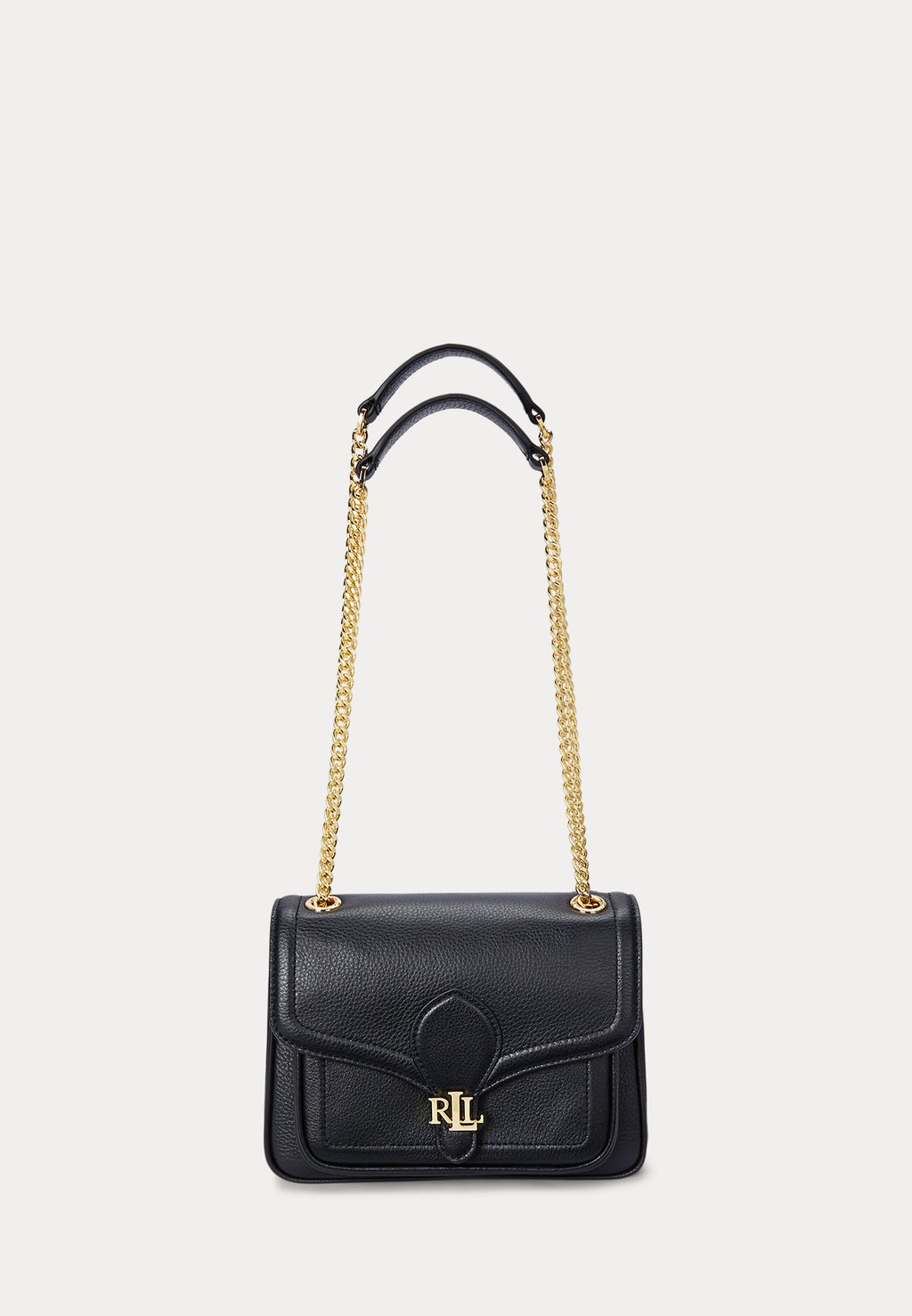 

Сумка через плечо PEBBLED SMALL BRADLEY CONVERTIBLE BAG Lauren Ralph Lauren, черный