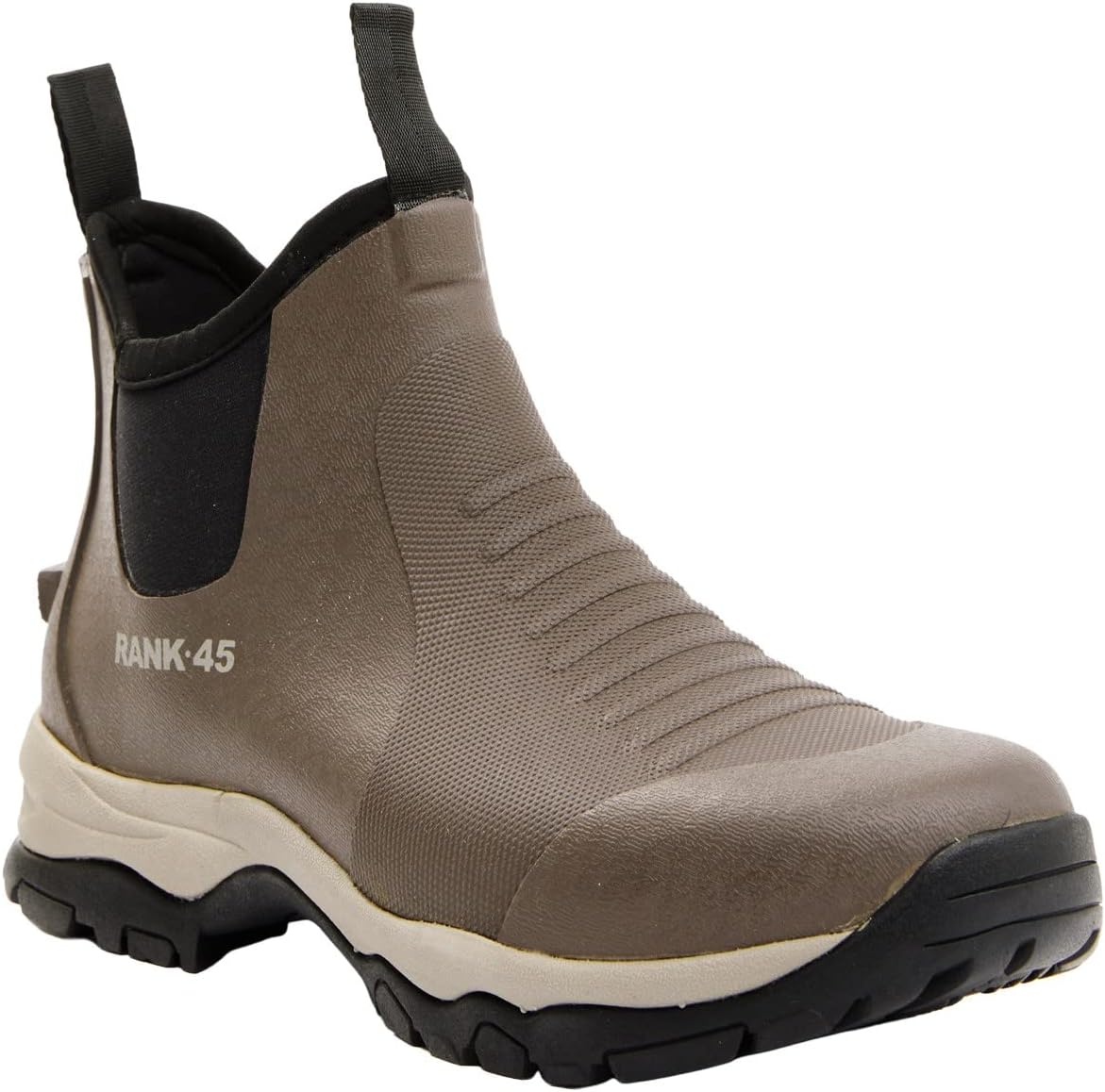 

Ботинки мужские RANK 45 45 17 см, резиновые, с мягким носком - Brm0wr0w65, коричневый