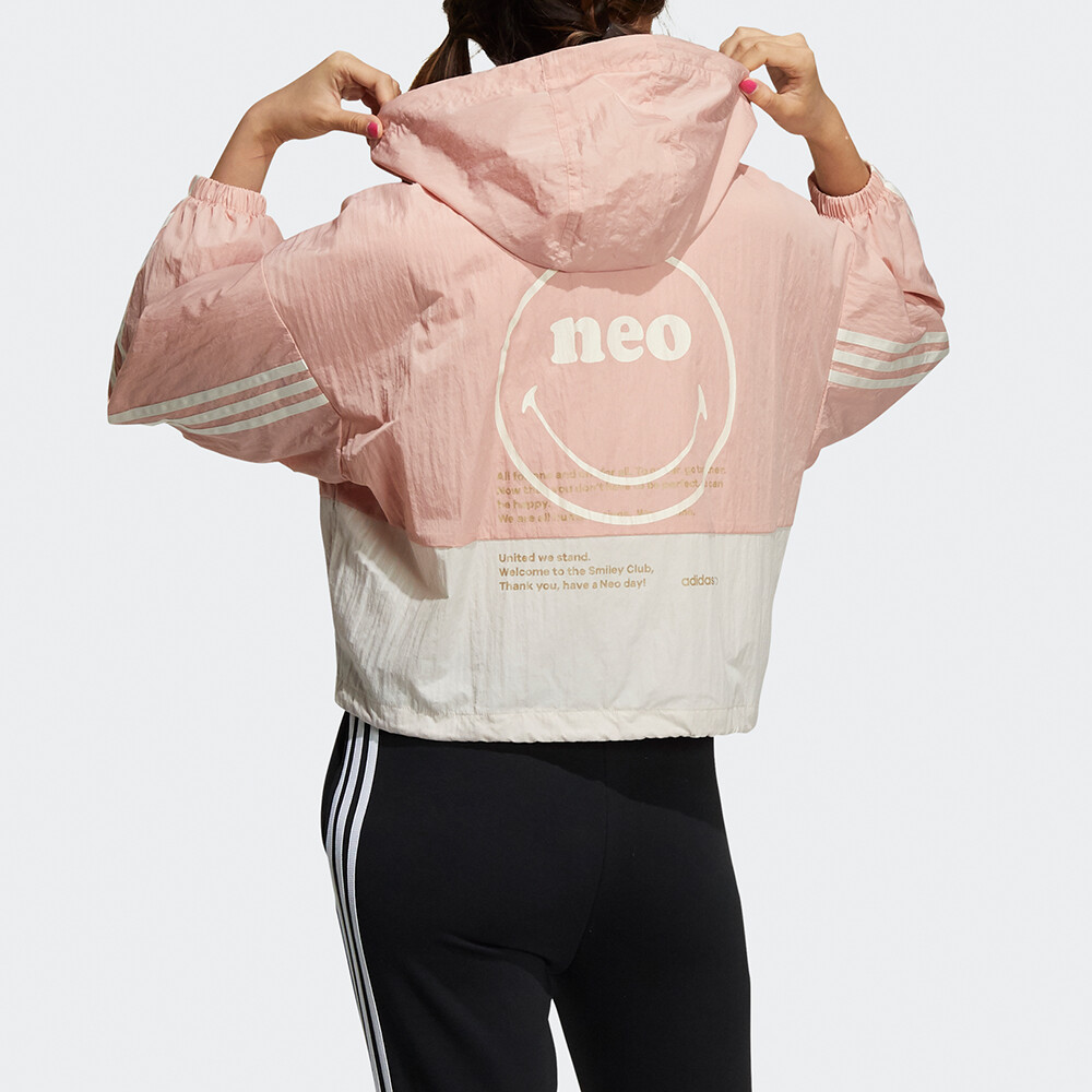 Куртка Adidas Neo, розовый/бежевый — фото 3