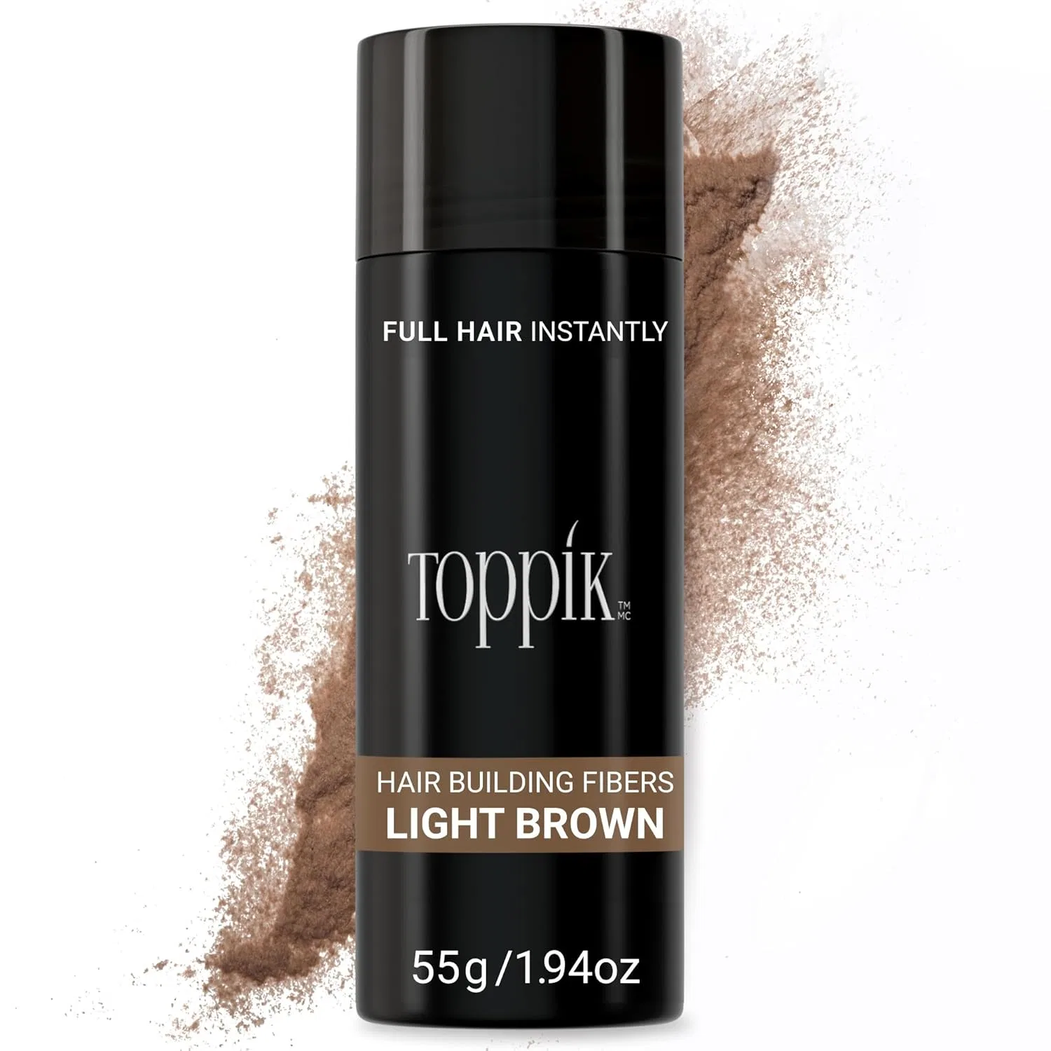 Волокна для утолщения волос «Light brown» от Toppik ‎Toppik, Light Brown