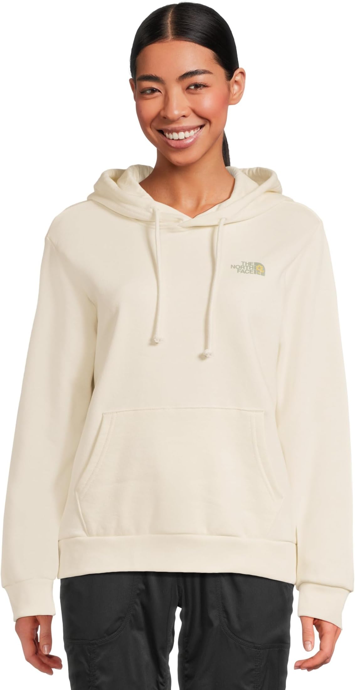 

Женская толстовка Evolution Floral-Cloud с графическим принтом The North Face, White Dune