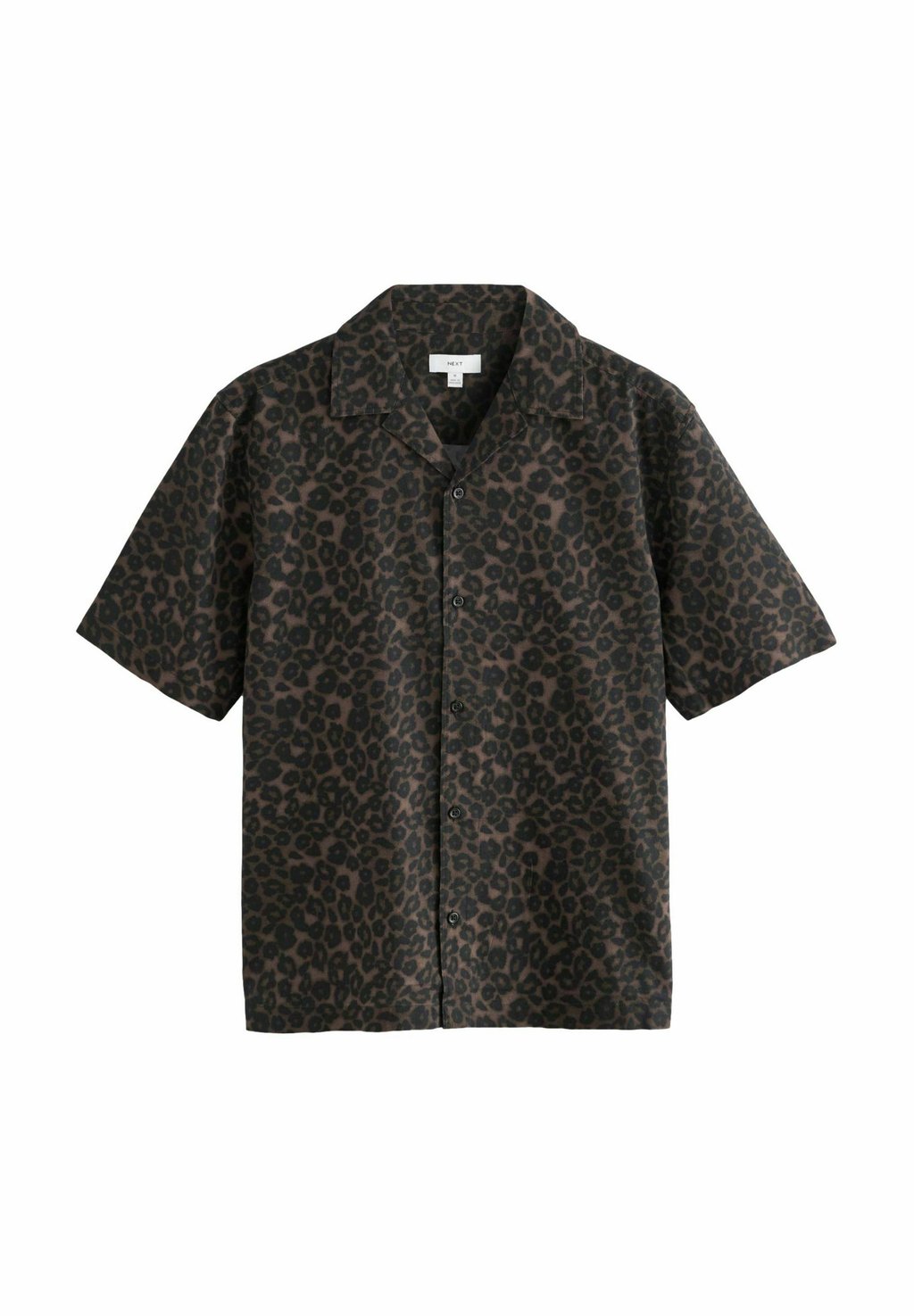 

Рубашка LEOPARD PRINT SHORT SLEEVE Next, коричневый